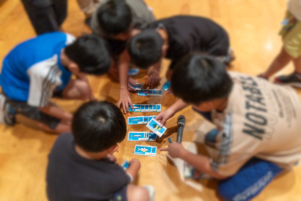 完成したゲームの様子