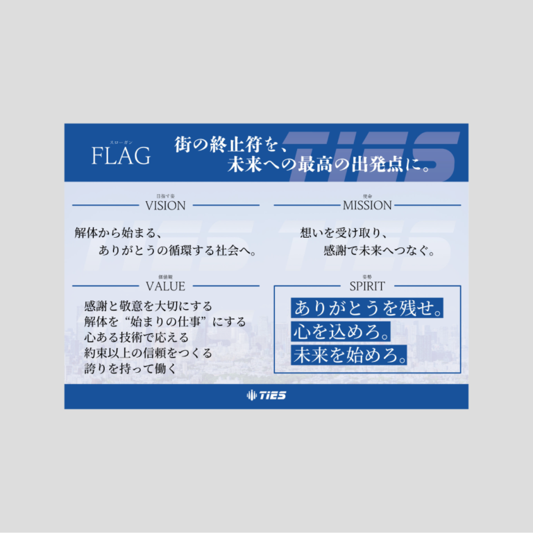 企業理念ボード制作